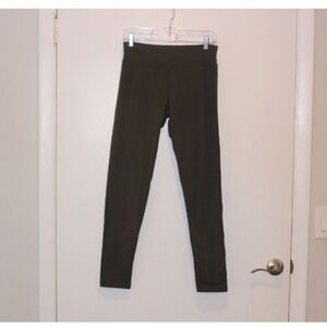 NWT AERIE Offline Olive Green High Waisted Leggings Women Size L Long